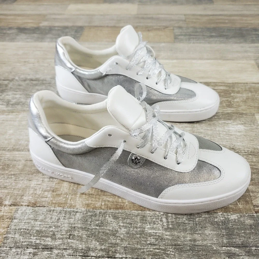 Michael Kors Scotty Lace Up Shoes Womens Sz 8 Low Top Sneakers